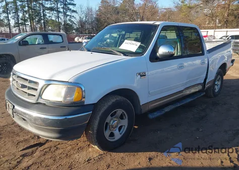 2002 Ford F-150 Lariat/Xlt from USA, damaged, VIN 1FTRW07682KB82781
